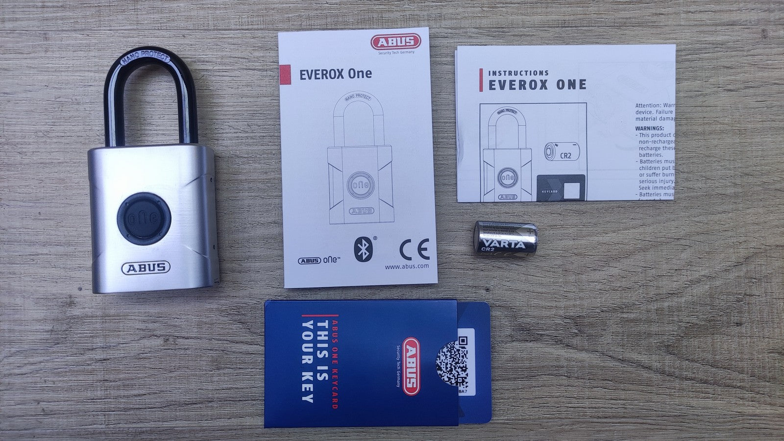 ABUS smartes Vorhängeschloss EVEROX One 61/50, I37009