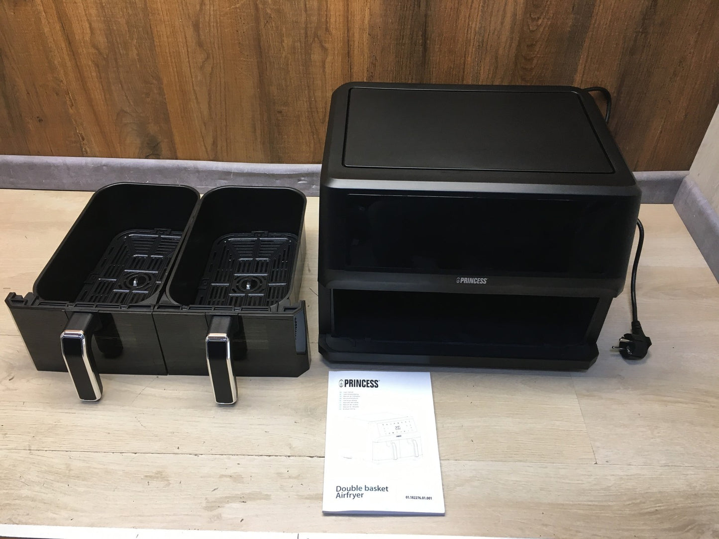Princess XXL Heißluftfritteuse mit Doppelkorb 0118227601001, I36226