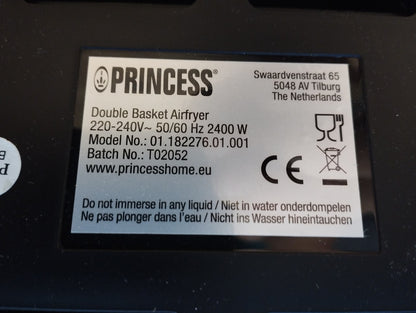 Princess XXL Heißluftfritteuse mit Doppelkorb 0118227601001, I39744