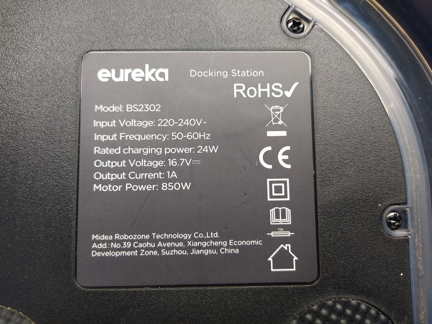 EUREKA NER E10s DE Saug- & Wischroboter, weiss, I35924
