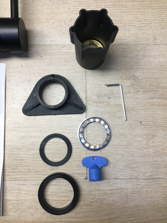 BLANCO CATRIS-S Flexo Filter Küchenarmatur, Wasserhahn, schwarz matt, I38640