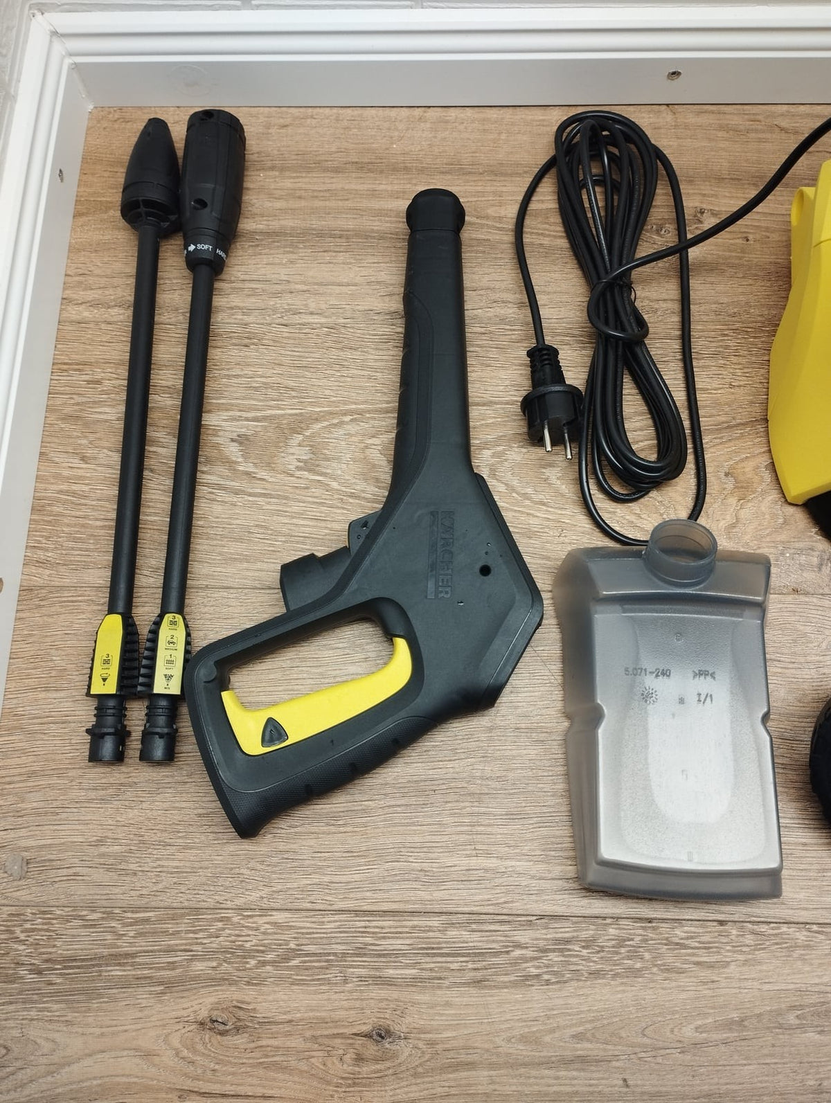 Kärcher K3 Power Control Hochdruckreiniger 1.676-100.0 mit Dreckfräser gelb