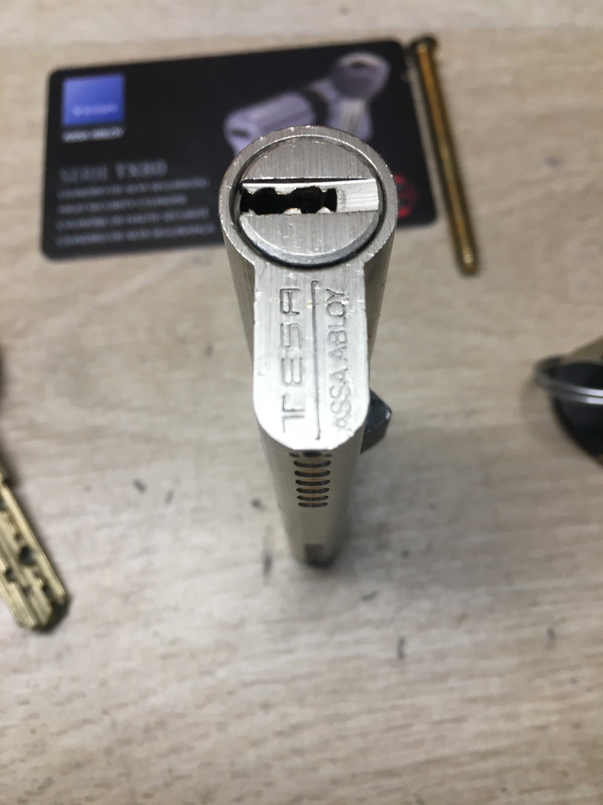 Tesa Assa Abloy TX853030N Europrofilzylinder TX80, 85 x 30 mm, I37070