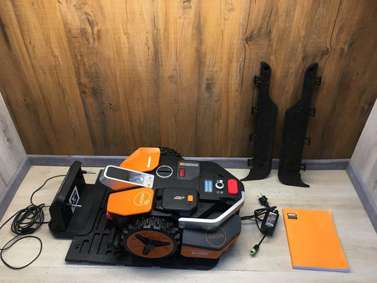 WORX Landroid Vision M550 Mähroboter ohne Begrenzungskabel WR205E, I38856
