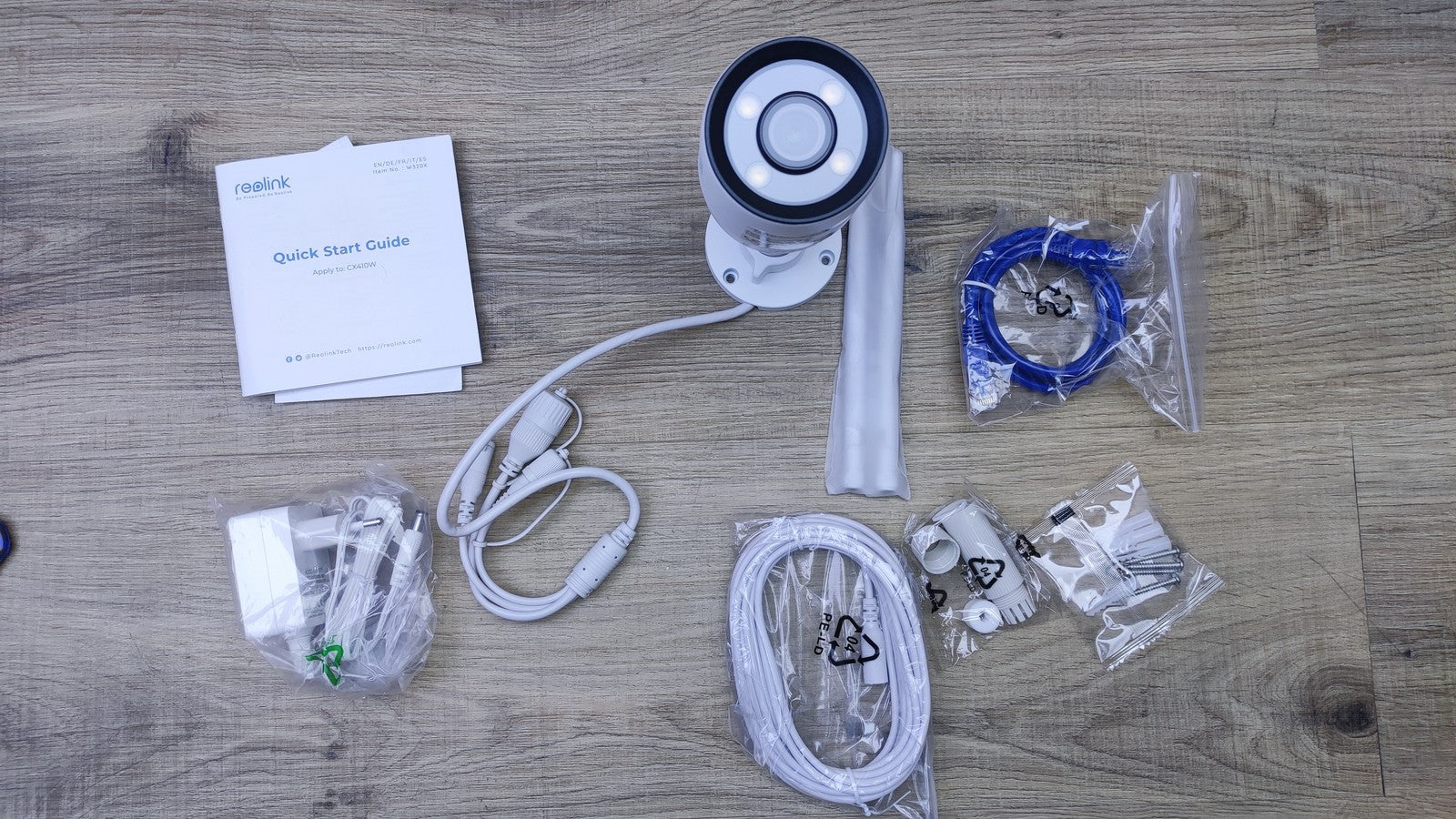 Reolink 4MP PoE Überwachungskamera CX410, weiß, I35956
