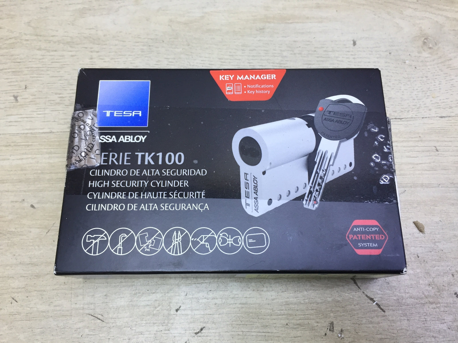 tesa TK100 Schließzylinder Europäisch E12 30 x 60 E15 Nickel I32022