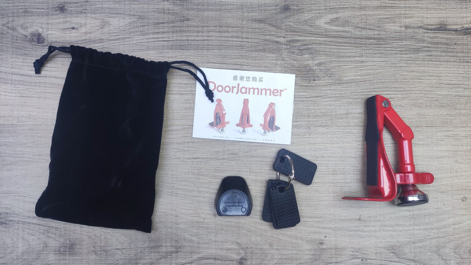 DoorJammer Tragbare Türverriegelung, I37601