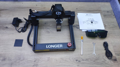 LONGER Ray5 mini Lasergraviermaschine, 2,5 W Laserleistung, I37201