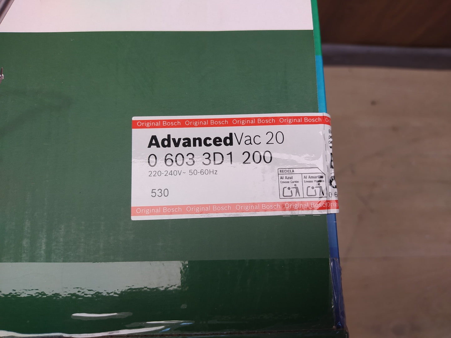 Bosch AdvancedVac 20 Nass-/Trockensauger 1200W 20 L, I37711