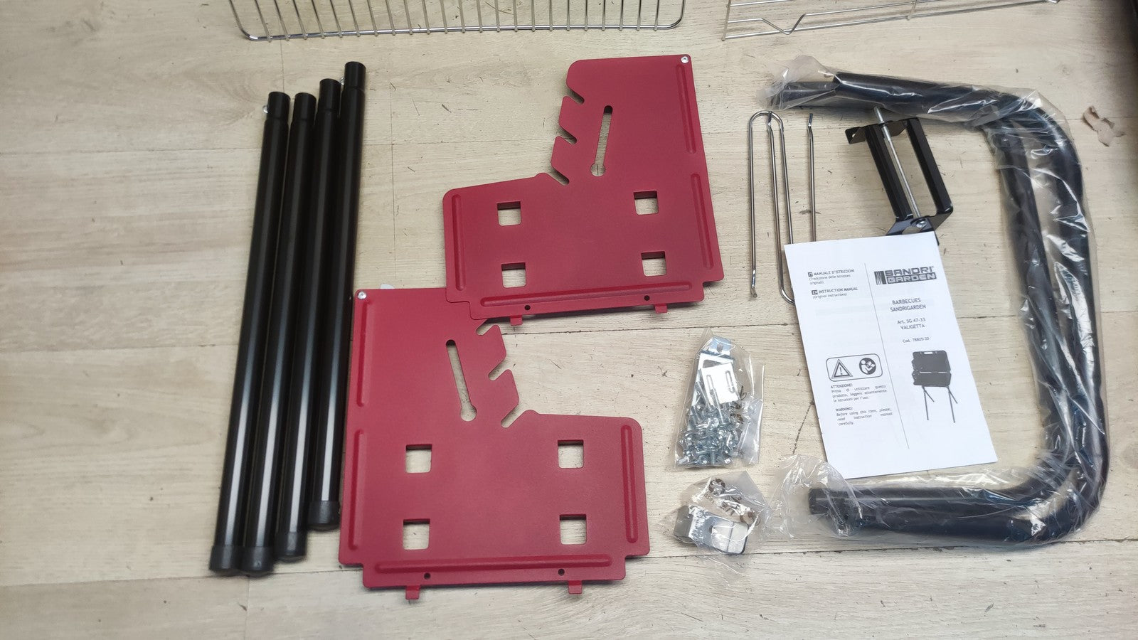 SandriGarden Holzkohlegrill SG 47-33, 47 x 33 cm, I38051