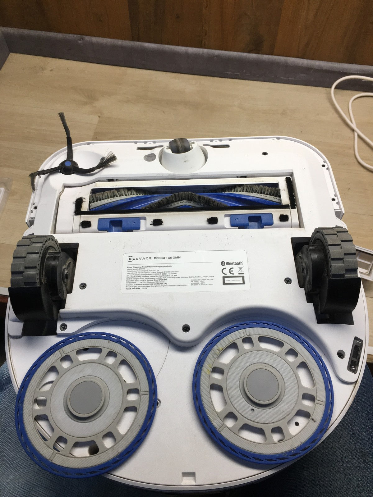 ECOVACS DEEBOT X5 Omni Saugroboter mit Wischfunktion DDX19, 12,800Pa, I36122