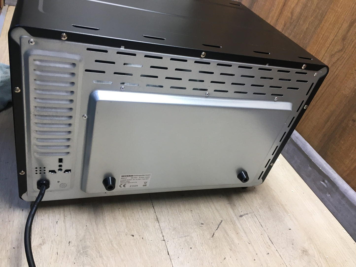 Severin TO 2067 Mini-Backofen, 20 l, schwarz, I39726
