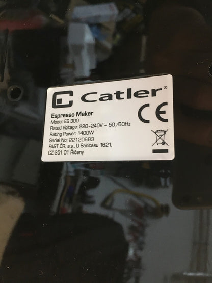 Catler ES300 Espressomaschine, Cappuccino und Latte, I36064