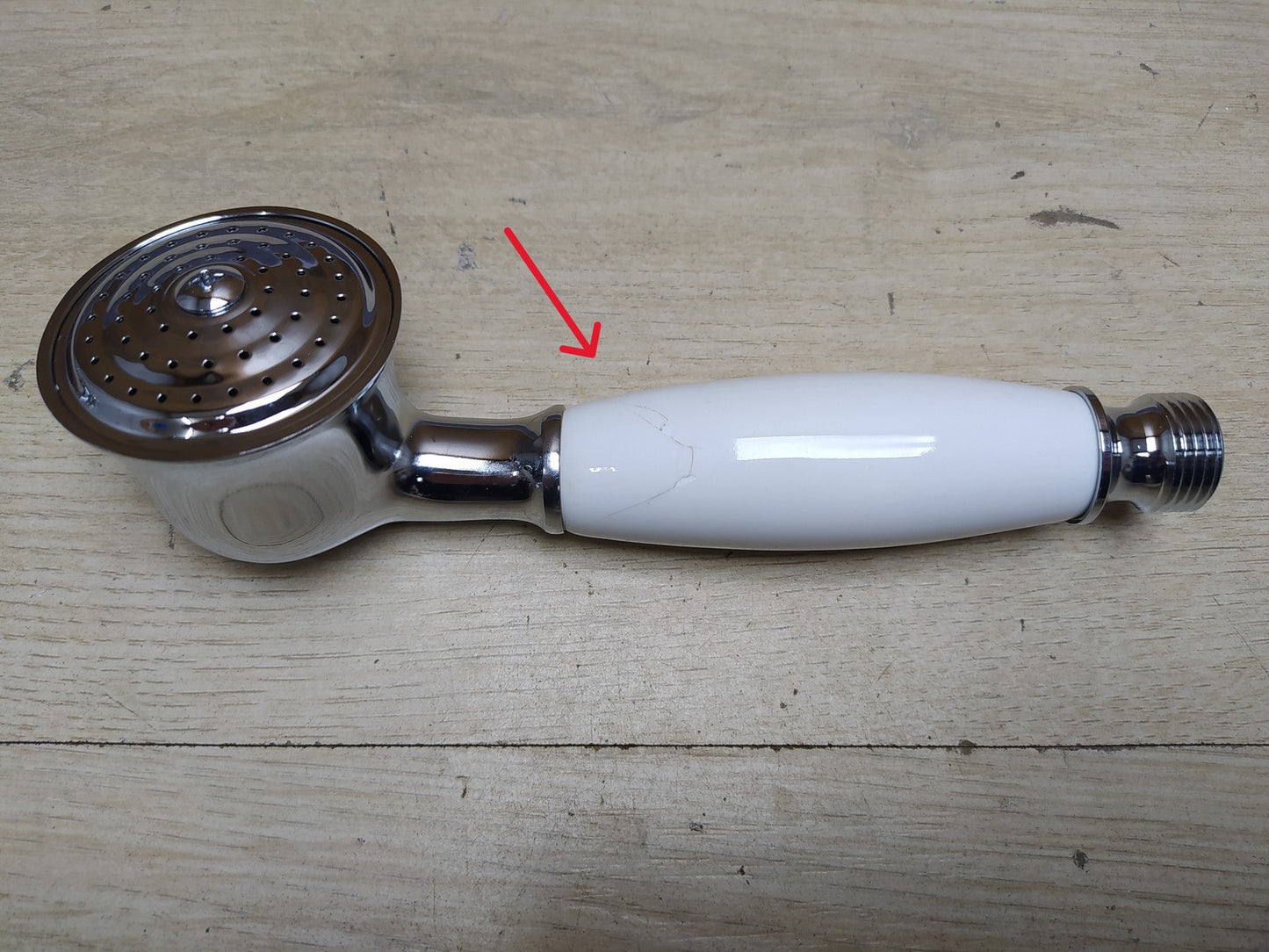 Funime Viktorianische Badewannenarmatur, 1/4-Drehung, mit Handbrause, I35547