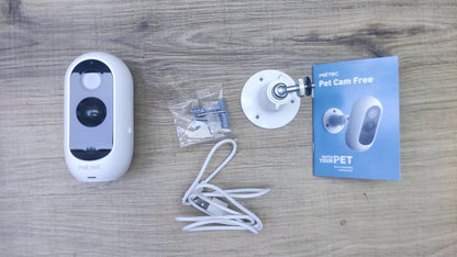 PetTec Cam Free Hundekamera 16167, Wetterfeste WLAN-Kamera, I37988