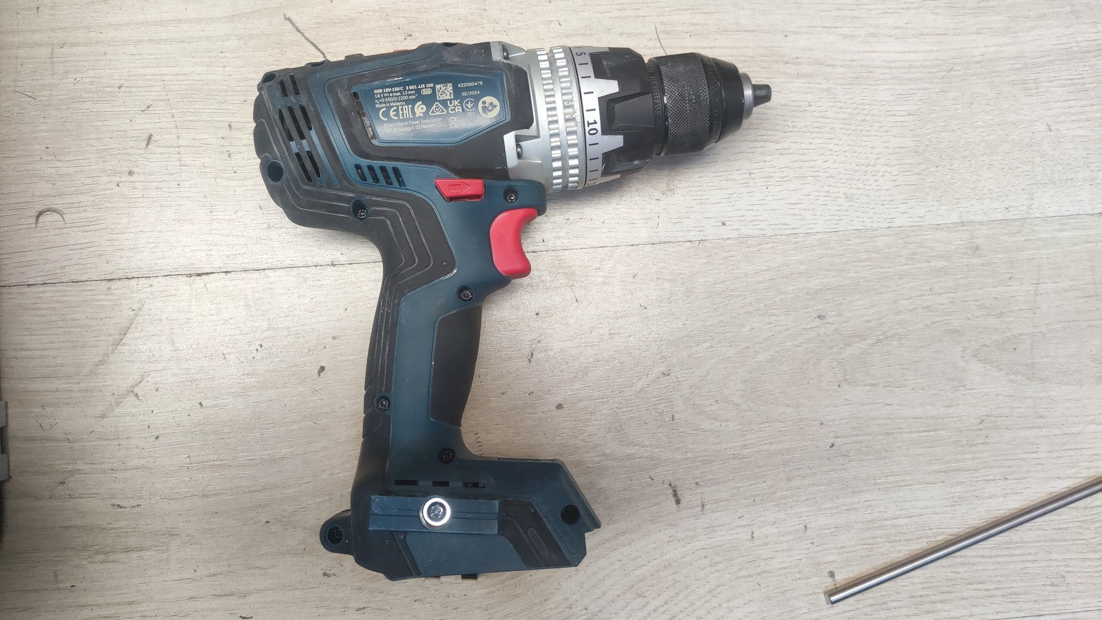 Bosch Professional BITURBO Akku-Bohrschrauber GSR 18V-150 C SOLO, I37467