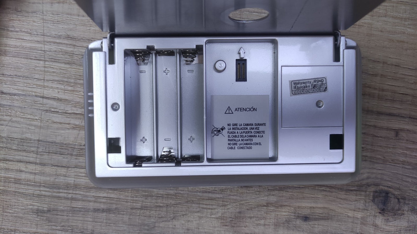 AMIG Türpion  mit LCD-Display von 4 Zoll, silberfarben, I34630