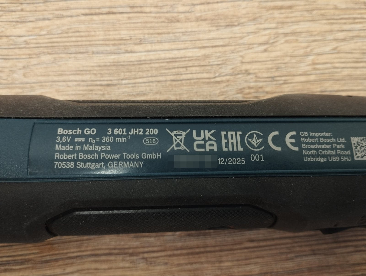 Bosch Professional GO 3 Akku-Stabschrauber mit Werkzeugbox Bit-Set 601 JH2 200