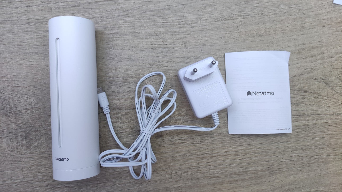 Netatmo NHC-EC Smarter Raumluftsensor für Innenräume, I38931