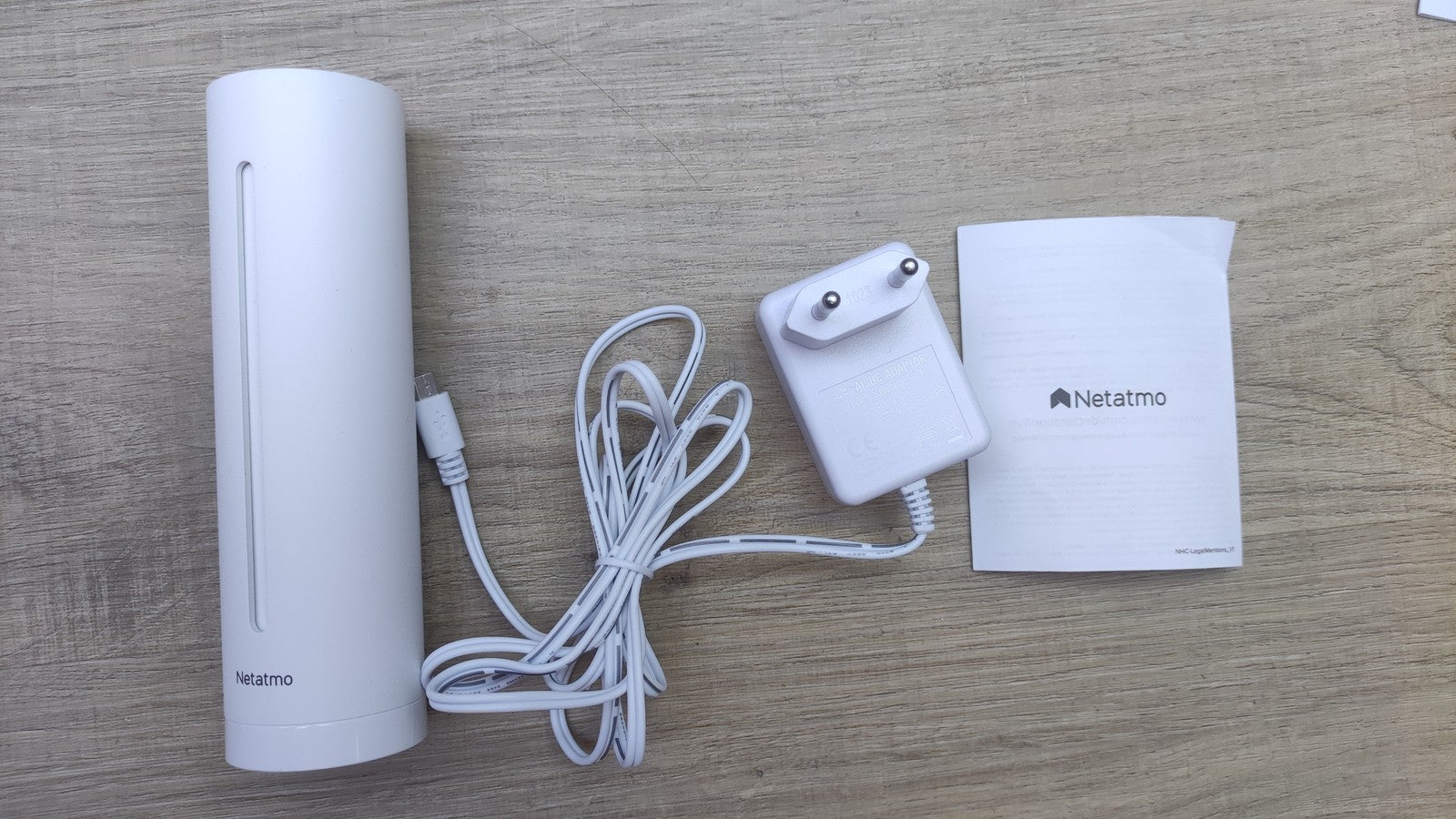 Netatmo NHC-EC Smarter Raumluftsensor für Innenräume, I38931