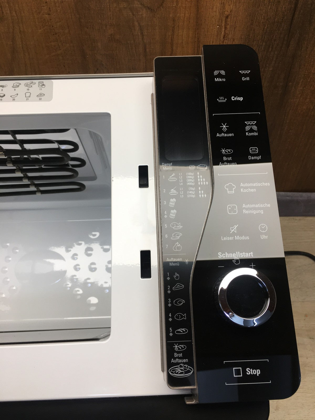 Bauknecht MW 427 SL Mikrowelle mit Grill, 800 W, 25 L, I38993