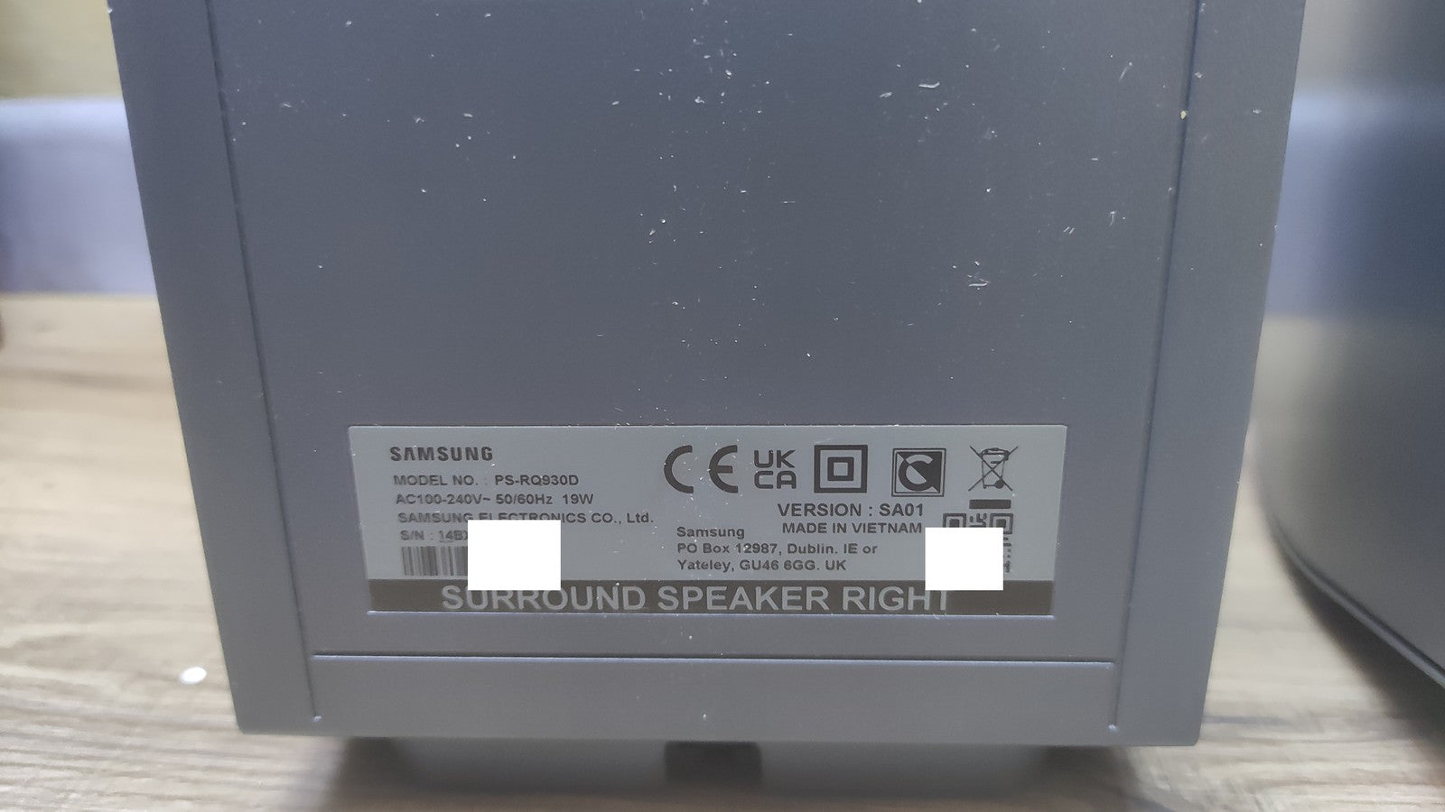 Samsung HW-Q935GD Soundbar 9.1.4 Heimkino Komplett Set, I39151