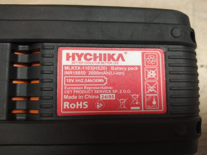 HYCHIKA ML-CD176-180KS Akkuschrauber, 18 V, max. 45 Nm, mit Akku 2,0Ah, I37844