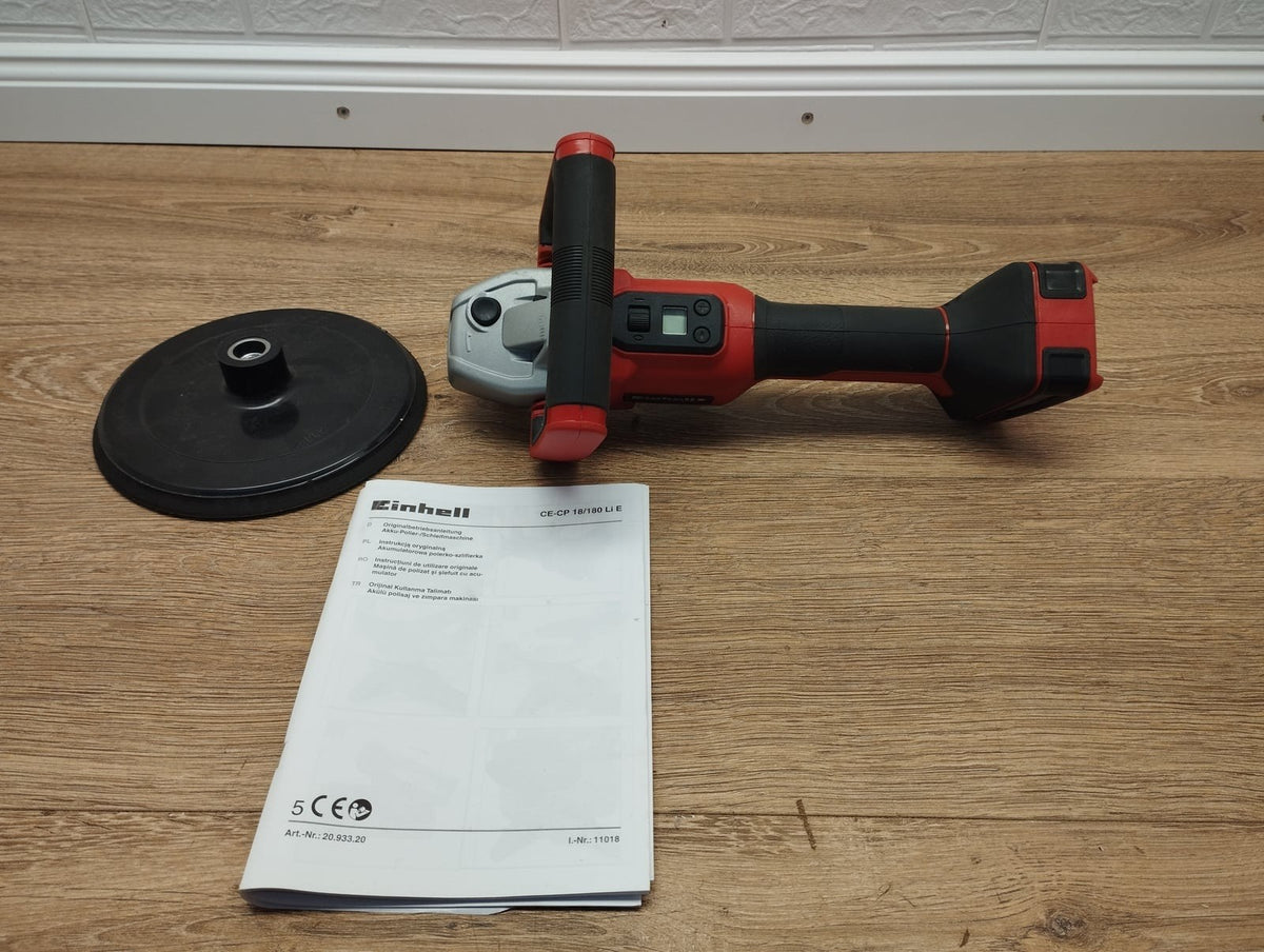 Einhell Akku-Polier-/Schleifmaschine CE-CP 18/180 Li E Solo