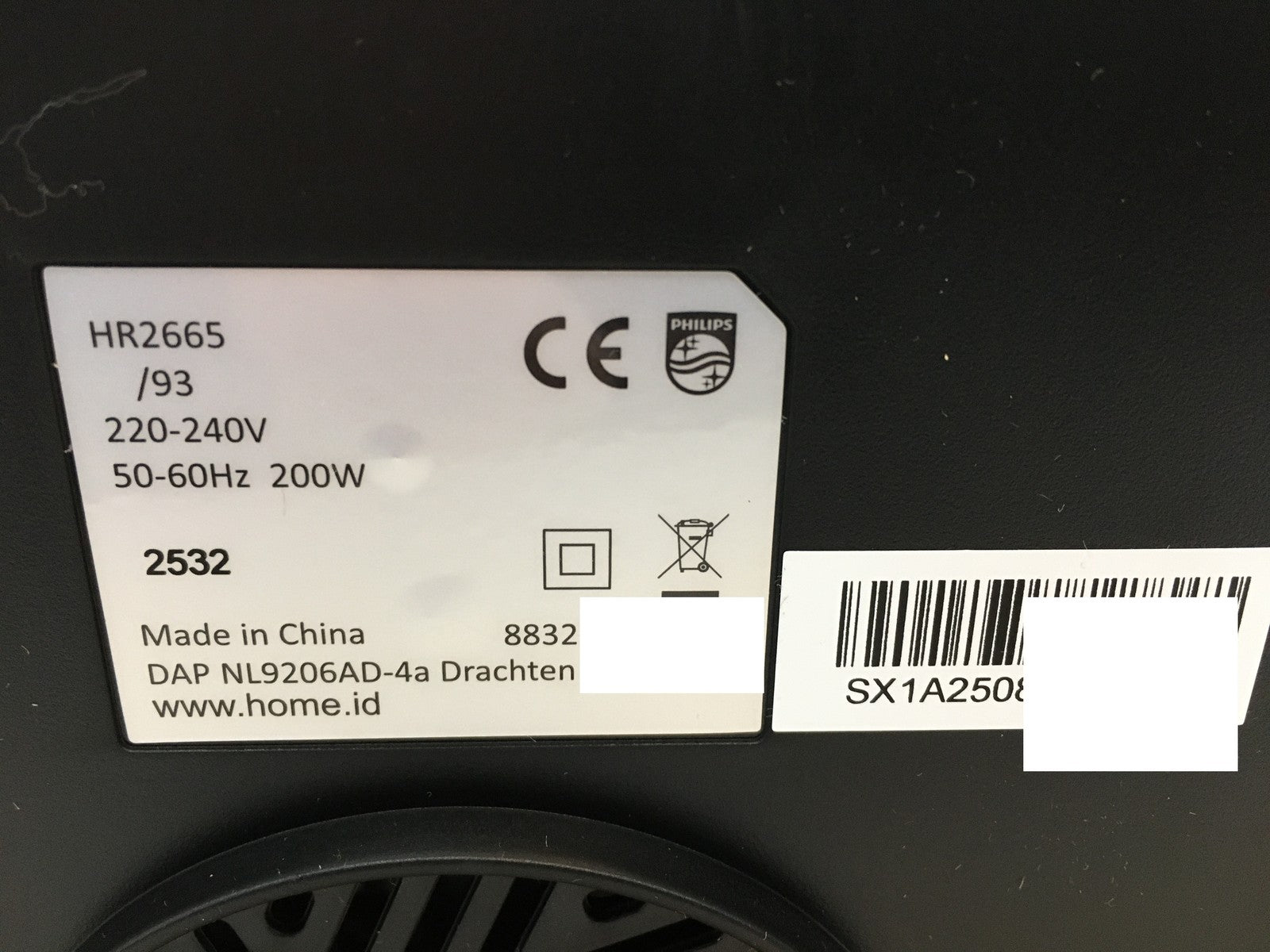 Philips 7000 Serie Pastamaker HR2665/93, I39584
