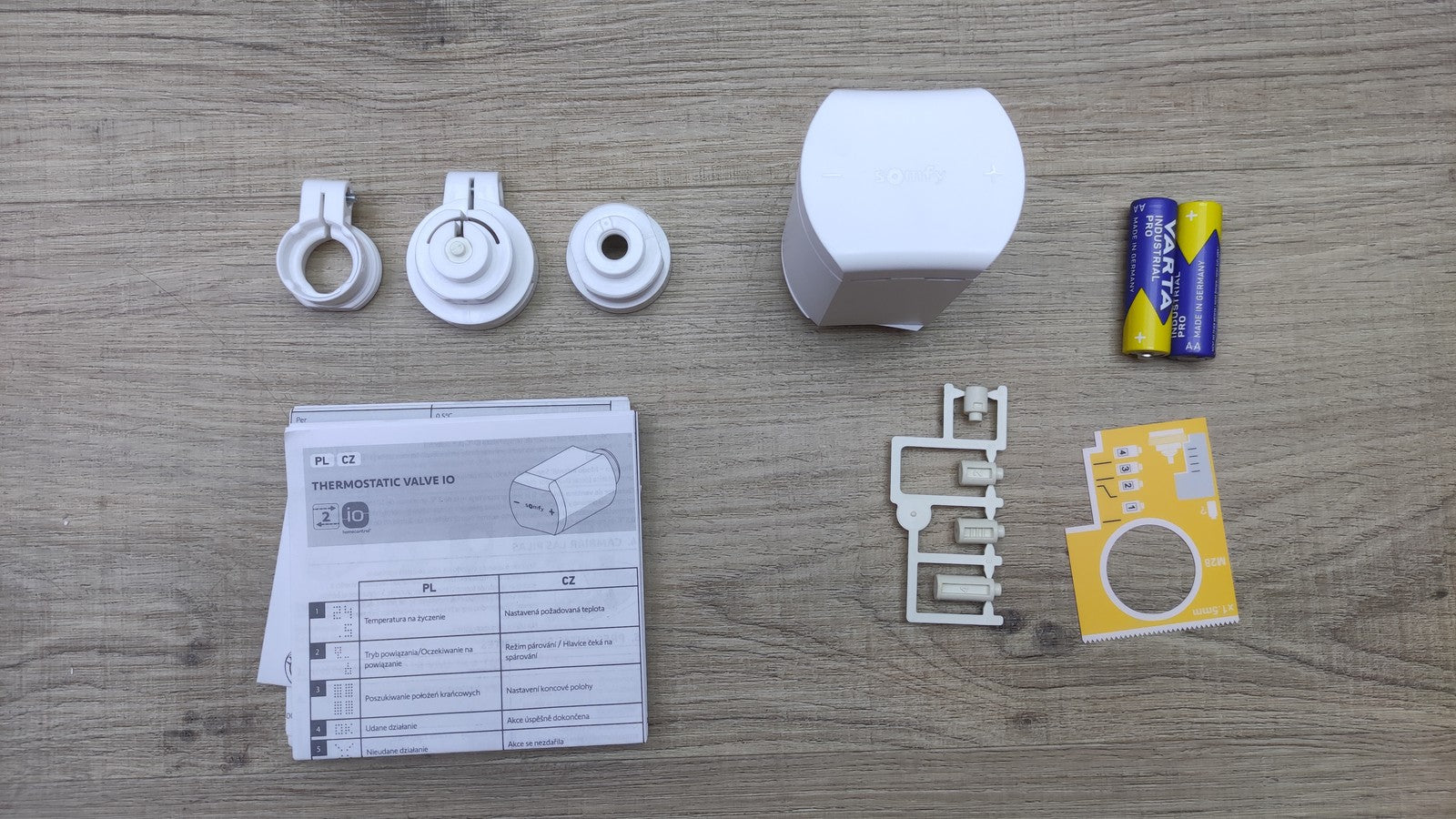 Somfy 1870508 Heizkörperthermostat Valve io, I35385