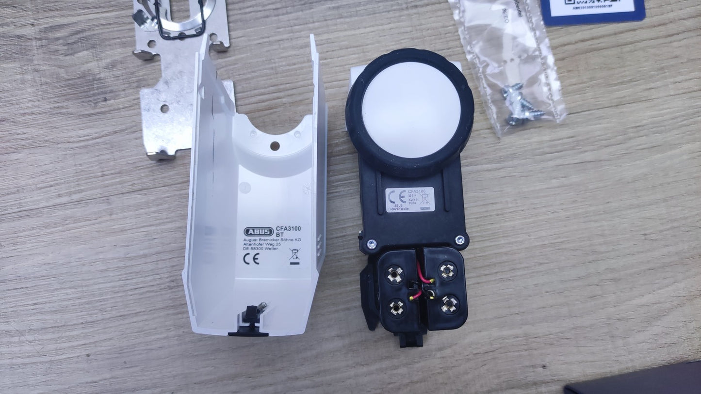 ABUS HomeTec Pro Bluetooth CFA3100 Elektronisches Türschloss weiß, I35789