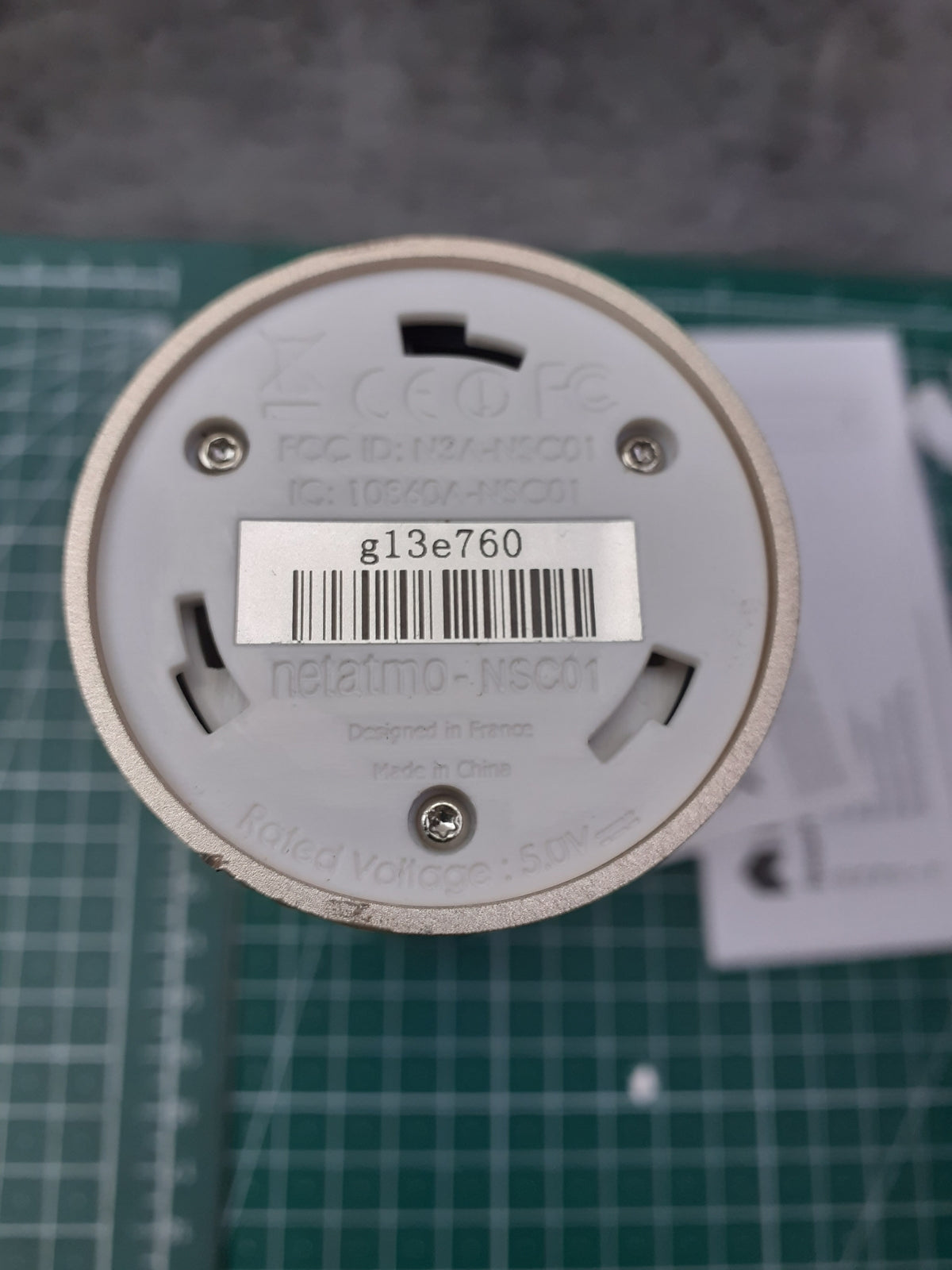 Netatmo Welcome WLAN Kamera mit Gesichtserkennung NSC01, I17858