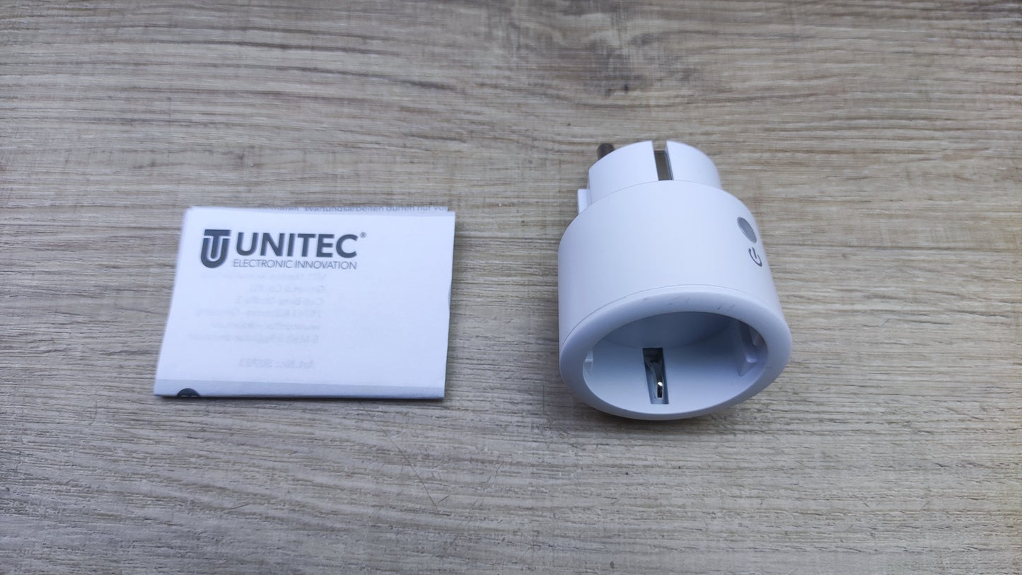 UNITEC WIFI Zwischenstecker 30793, WLAN Smart Steckdose, I37071