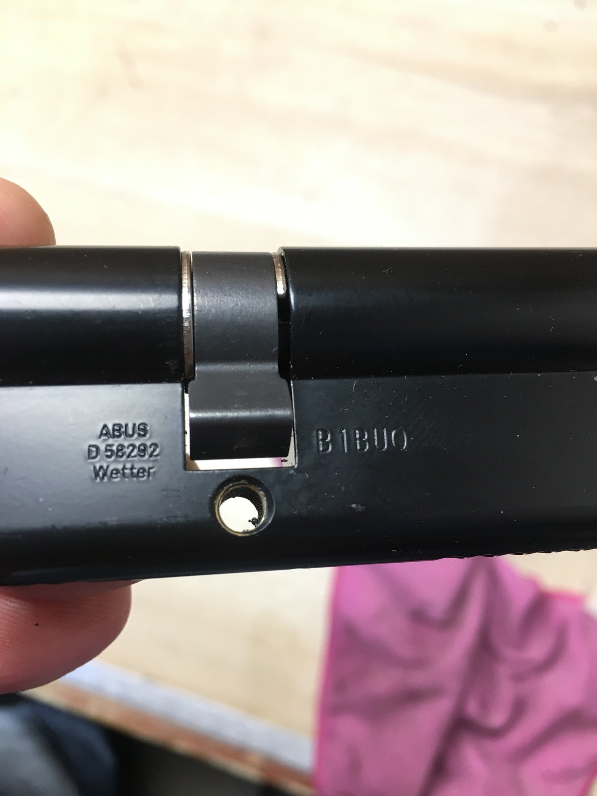 ABUS Profil-Zylinder D6XBL 35/40 mit Codekarte und 5 Schlüsseln, I38334