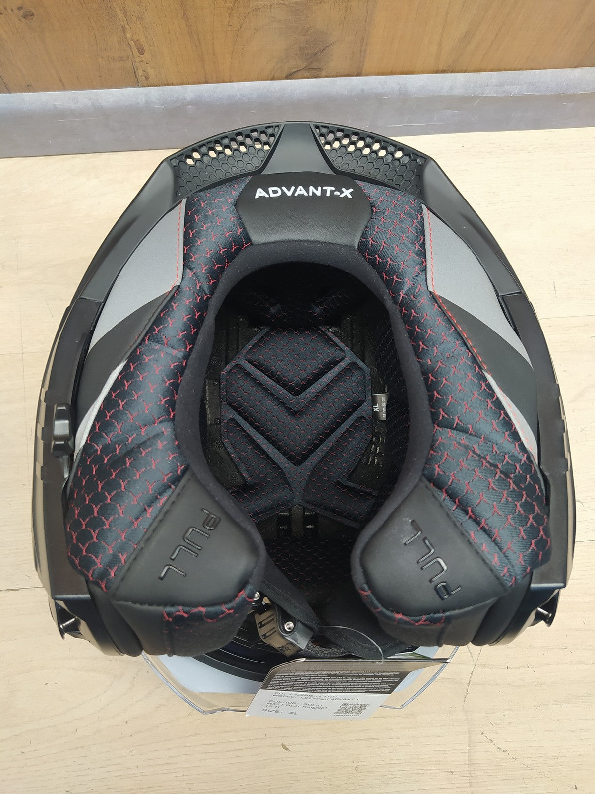LS2 FF901 ADVANT-X Klapphelm Motorrad schwarz matt Größe XL (61-62) I37738