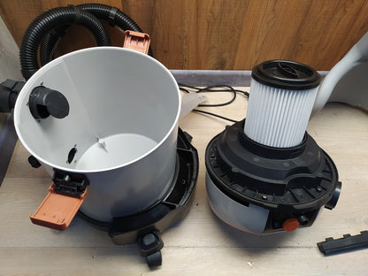 Zeegma ZONDER WASH Nass-/Trockensauger, 1400W, mit 4L Wassertank, I36251