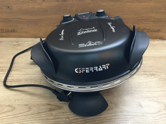 G3 Ferrari G10006 Pizzaofen, 1200 W, 400°C, schwarz, I39210