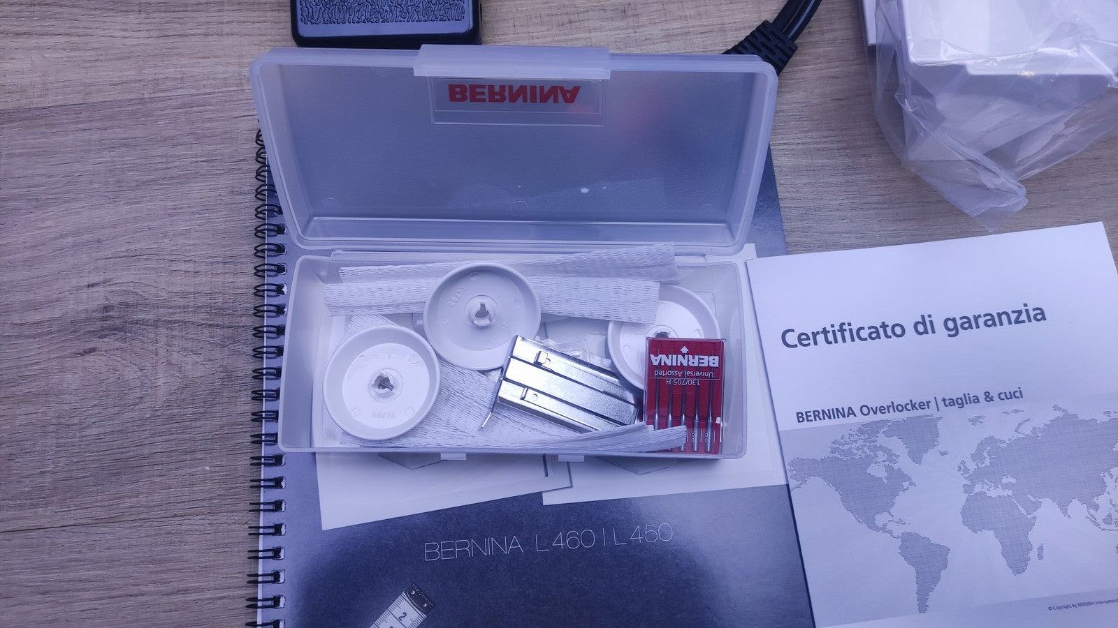 Bernina L450 4-Faden-Overlock, 4-Faden-Sergermaschine mit 16 Stichen, I37727