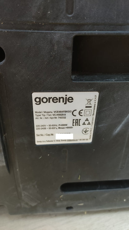 Gorenje VCE48AFBKGO Staubsauger A-FORCE (742332), 890W, I39604