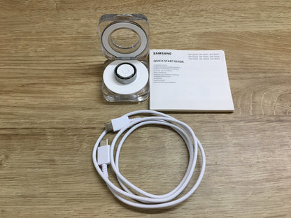 Samsung Galaxy Smart Ring Titanium Silver SM-Q508, Größe 8 (US), I39755