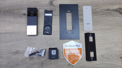 Netatmo Smarte Video-Türklingel mit Kamera, WLAN, 2-Wege-Audio, I34616