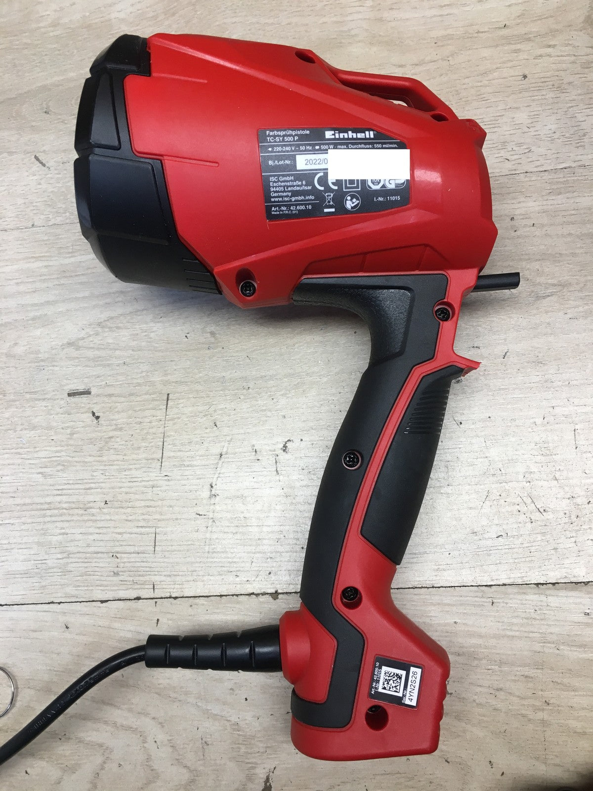 Einhell TC-SY 500 P Elektro-Farbsprühsystem (4260010), I39794