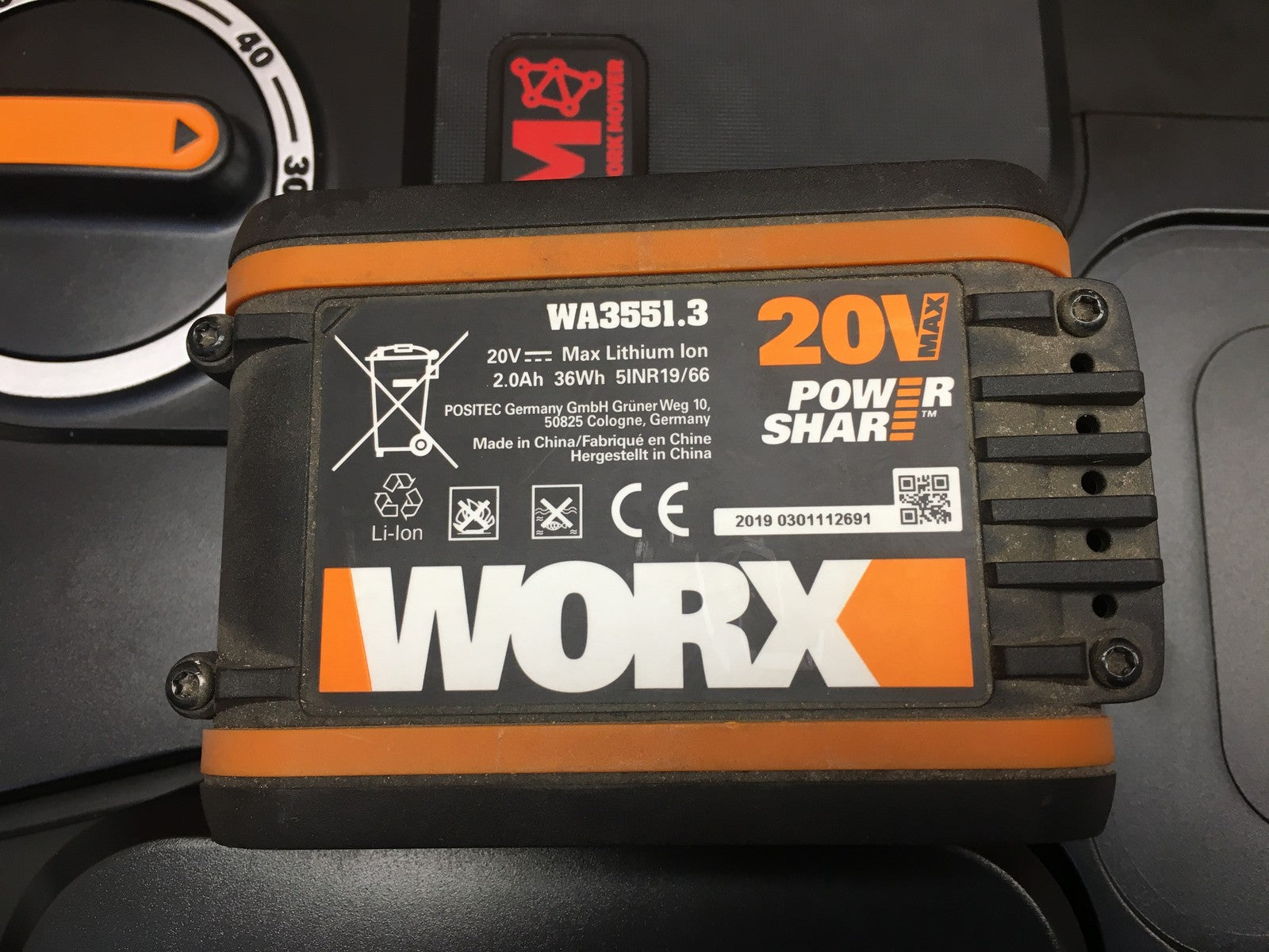 WORX Landroid Vision S250 Mähroboter ohne Begrenzungskabel WR202E I39336