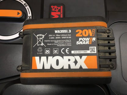 WORX Landroid Vision S250 Mähroboter ohne Begrenzungskabel WR202E I39336