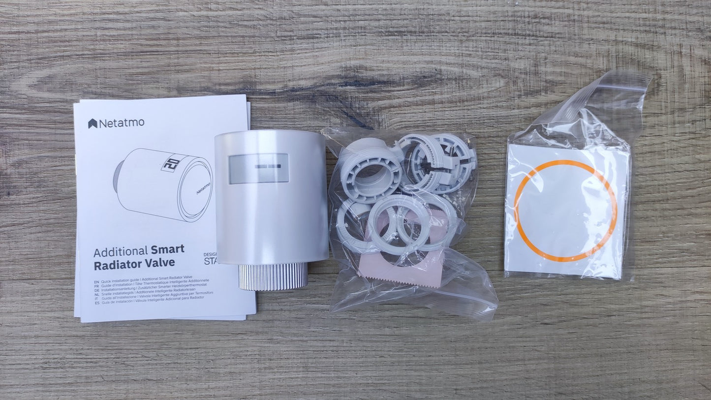 Netatmo Smartes Heizkörperthermostat WLAN Zusatzmodul I35692