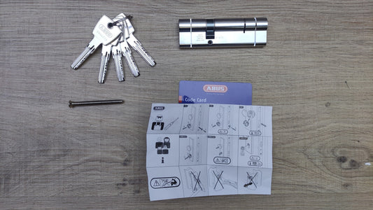 ABUS Profilzylinder D6PSN 35/65 BKN, I40416