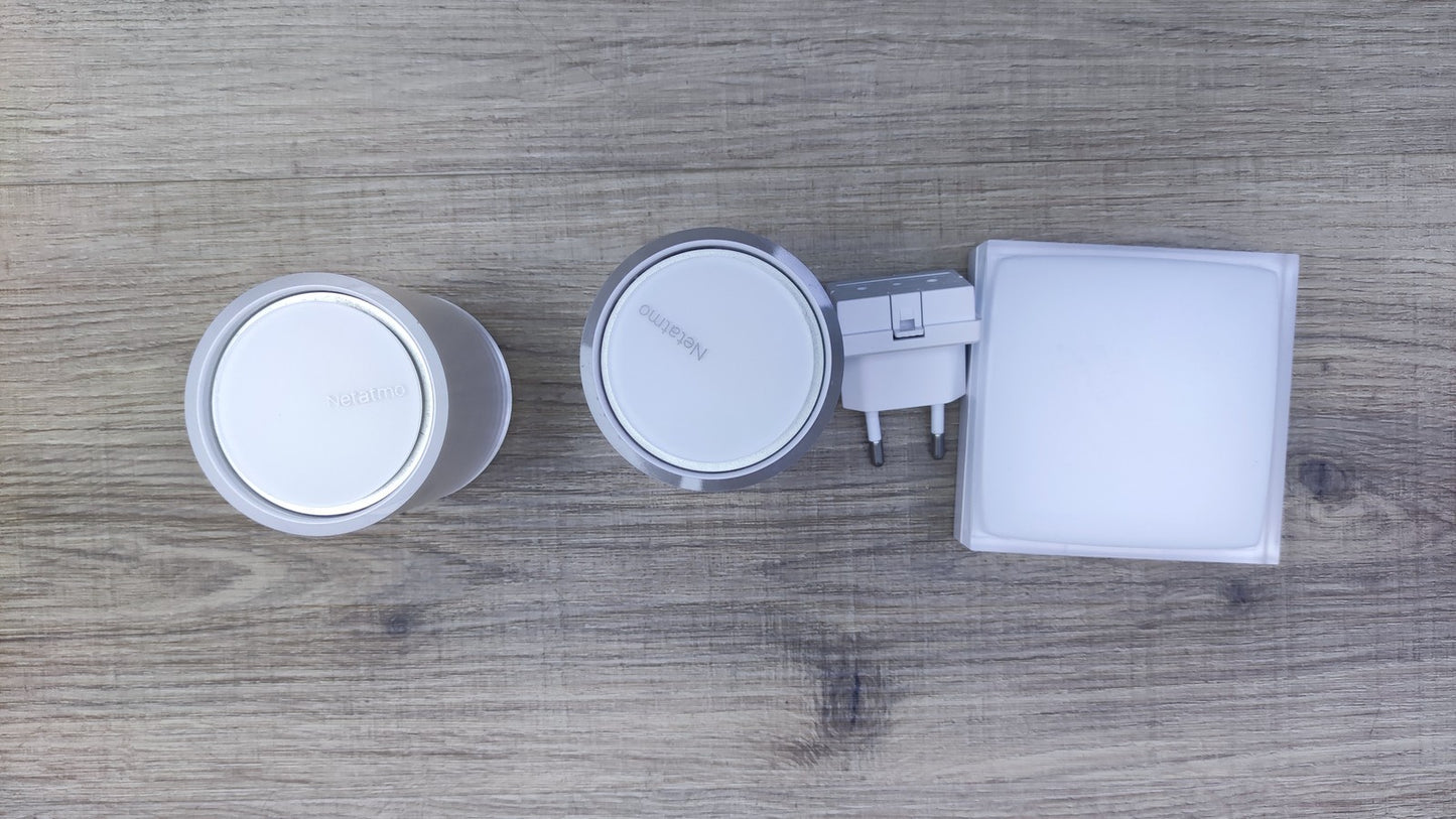 Netatmo Smarte WLAN Starterpaket mit 2 Heizkörperthermostat, I36263