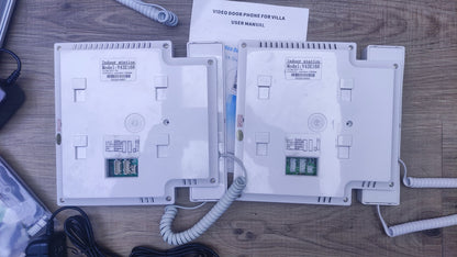 uoweky Video-Türsprechanlage 10,9 cm (4,3 Zoll) Verkabelt 3-Familienhaus, I36192