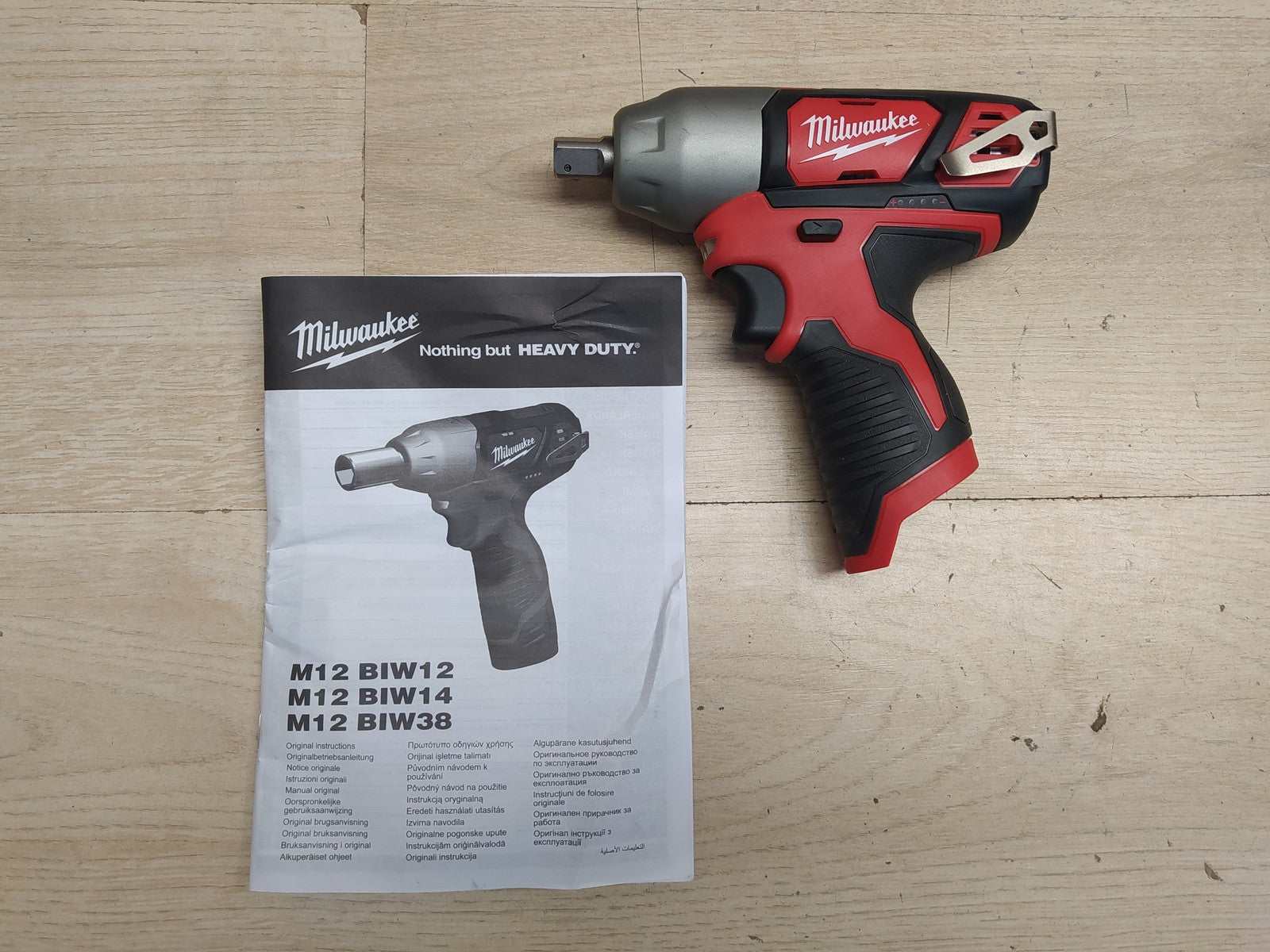 Milwaukee M12BIW12-0 Akku-Schlagschrauber solo, 4933447134, 1/2" 12 V, I38485