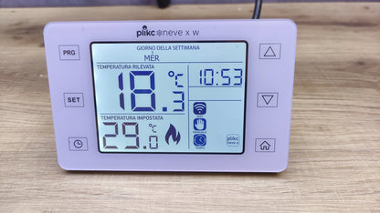 plikc Digitales Chronothermostat neve X W, I30653